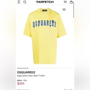 DSQUARED2
logo-print crew-neck T-shirt